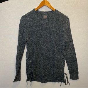 Ichi Sweater Bohemian Gray Women’s Size Small